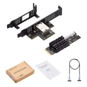 Adaptador de Red de Puerto Único NIC, 2280mm, Clave B+M, Ngff M.2, 10G, 10000mbps, Negro, Alta Velocidad, Interno, Con Cable, Stock Infiniband N - Product Image 4
