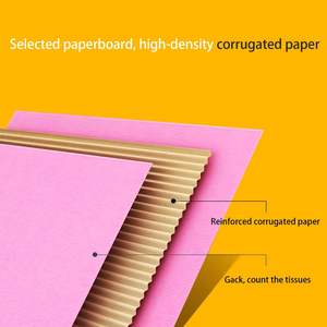Scatole di Cartone Ondulato per Spedizioni di Alta Qualità, Leggere, Nere, per <span class=keywords><strong>Scarpe</strong></span> - Product Image 5