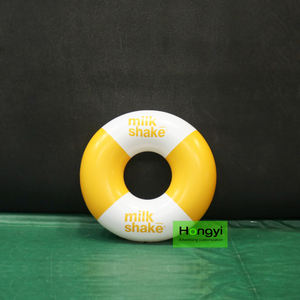 Globo Inflable de PVC Gris Personalizado con Forma de Donut para Publicidad Exterior, Fiesta en la <span class=keywords><strong>Playa</strong></span>, Exhibición Comercial Creativa Gigante - Product Image 4