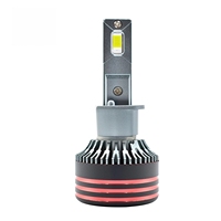 Ampoules de phare LED miniatures en aluminium M8PRO H1 haute puissance 6500K 12V 130W 13000LM Nouveau design Plug and Play Système d'éclairage automobile