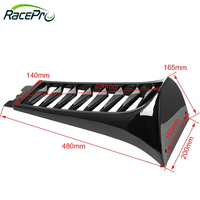 RACEPRO-Cache-radiateur avant inférieur pour Harley Softail Breakout Street Bob Fat Bob FXBR 2018-2023