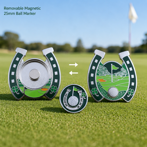 Ready Stock Magnetic <b>Golf</b> Ball Marker Removable 25mm Design for <b>Golf</b> Clubs and Promotional Gift Buyers - Product Image 3