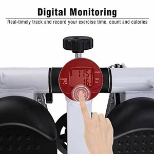 เครื่องออกกำลังกายแบบสเต็ปเปอร์ไฮดรอลิกขนาดเล็ก รุ่น TBJ001 พร้อมเชือกต้านแรง สำหรับฝึกขาในบ้าน - Product Image 4