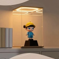 Présentoirs et boîtes en acrylique LED néon modernes, pliables, écologiques, personnalisables, vente en gros d'usine