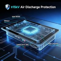 Avec le processeur Intel Celeron N5100, ce PC industriel à écran tactile offre des performances élevées et une faible consommation d'énergie