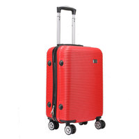 Haute Qualité Abs 20 Pouces 24 Pouces 28 Pouces Bagages 3 Pièces Ensembles Personnalisé Voyage Bagages Sac Rétractable Fer Trolley Valise