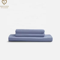 Parure de draps de luxe respirante et rafraîchissante pour hôtel et maison, 100 % coton doux, poches profondes, ajustement facile