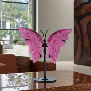 Vendita calda all'ingrosso di ametista lucido <span class=keywords><strong>quarzo</strong></span> rubino agata ali di farfalla minerali di cristallo naturale artigianato per la decorazione domestica - Product Image 3