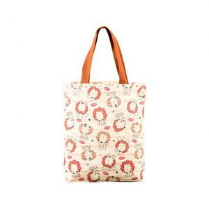Custom Logo Canvas Shoulder Strap Tote for Women Personalized Business <b>Shopping</b> <b>Bag</b> <b>Reusable</b> - Product Image 4