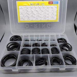 <span class=keywords><strong>Kit</strong></span> di Riparazione con O-ring in Silicone Rosso VMQ, Guarnizioni NBR 90 Shore per Escavatori e Sistemi Idraulici - Product Image 3