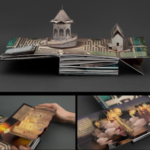<span class=keywords><strong>Livre</strong></span> pop-up géant de haute qualité sur le thème du vieux palais d'<span class=keywords><strong>été</strong></span> chinois pour enfants - Product Image 5