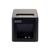 Printer USB termal 80MM murah, mesin Printer dengan pemotong otomatis, Printer dapur POS