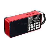 Fabrikdirekt: 5W FM-Radio mit Notfall-Taschenlampe, wiederaufladbarem Akku und TF-Karten-/USB-Stick-Funktion für Senioren