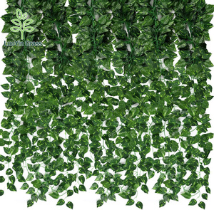 Guirlande de <span class=keywords><strong>lierre</strong></span> artificielle vignes fleurs décoratives verdure pour la maison <span class=keywords><strong>chambre</strong></span> décoration murale toile de fond de mariage - Product Image 1