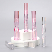 OMI Personnalisé Moderne Vide Clair 3.5ml Récipient de Brillant à Lèvres Recyclable Unique Bouteille de Brillant à Lèvres Tubes en Plastique