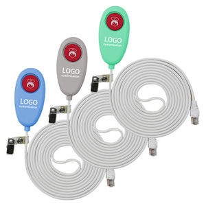 สายเคเบิลจี้เรียกพยาบาลฉุกเฉินแบบซิลิโคนปุ่มเดียว RJ45 - Product Image 1