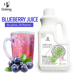 Sirup terkonsentrasi Blueberry terbaik Taiwan rasa buah teh gelembung Halal bersertifikat Tapioca jus cairan aditif - Product Image 2