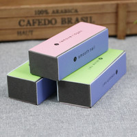 Bloc polissoir à ongles 4 faces à code couleur, multifonction pour manucure
