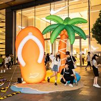 Décorations gonflables personnalisées sur le thème des dessins animés pour l'été, pour parcs aquatiques, centres commerciaux et rues commerciales