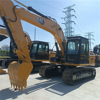 Excavatrice CAT315D2GC de 15 tonnes utilisée pour les travaux de terrassement, moteur turbo ACERT, pompe puissante, forte puissance de creusement, machine de construction stable