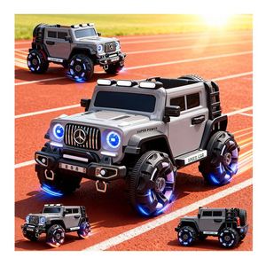 Children's Electric Ride-On Car Quad Toysrunner MS-801 390 Motor LED Frame Beam 12V7Ah Battery Spacious Interior Swing <b>Plastic</b> - Product Image 5