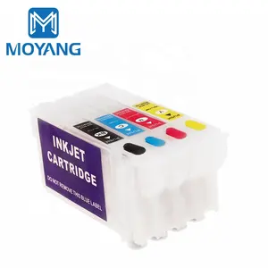 MoYang T802XL T802 Recarga Cartucho De Tinta Para EPSON WorkForce 802 WF-4720 WF-4730 WF-4734 WF-4740 WF-4745 Impressora Tanque Recarregável