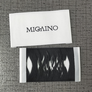 Tùy Chỉnh Mật Độ Cao Dệt May Cổ Vải Nhãn Thẻ Cho Logo Nhà Thiết Kế Cho Thương Hiệu Của Tôi Quần Áo - Product Image 1