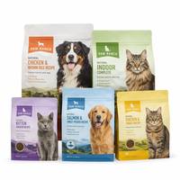 Sachet Doypack Personnalisé Imprimé pour Emballage Alimentaire pour Animaux, Sac en Plastique Mylar Anti-Humidité avec Fermeture Éclair pour Nourriture Chien et Chat