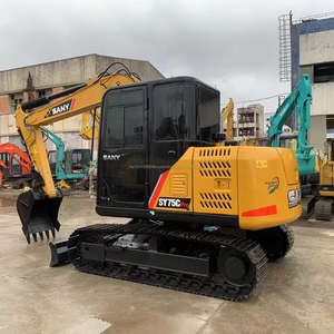 ขุดหลุมขุด7.5ton SY75C ตีนตะขาบของ Sany - Product Image 5