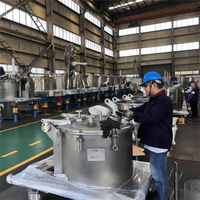 Vertical Scraper Bottom Discharge Centrifuge for Salt,Monosodium Glutamate,Food Additives,Starch,Sugar,Seasoning Food Industries
