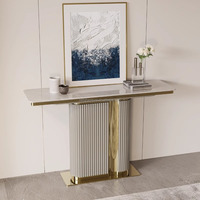 Table console moderne de luxe pour hall et hôtel meubles de salon avec miroir pour cuisine blanchisserie et table console