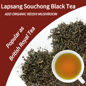 GANOHERB <strong>China</strong> OEM Organic Reishi Mushroom <strong>Black</strong> <strong>Tea</strong> Ganoderma Ludicum Herbal <strong>Lingzhi</strong> <strong>Black</strong> <strong>Tea</strong> Supplier