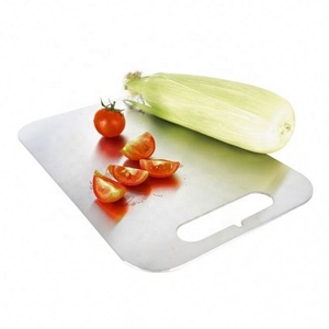 <span class=keywords><strong>Tabla</strong></span> <span class=keywords><strong>de</strong></span> <span class=keywords><strong>Cortar</strong></span> <span class=keywords><strong>de</strong></span> Acero Inoxidable para Cocina, <span class=keywords><strong>Tabla</strong></span> <span class=keywords><strong>de</strong></span> <span class=keywords><strong>Cortar</strong></span> <span class=keywords><strong>de</strong></span> Metal Resistente para Frutas y Verduras - Product Image 6