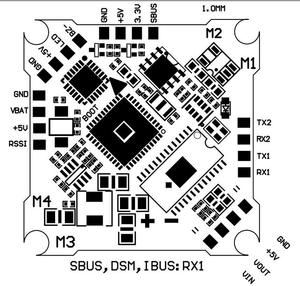 Controlador de Vuelo JHEMCU SH50A F4 OSD 2-3S con Salida BEC de 5V, ESC Sin Escobillas 4 en 1 BLheli_S de 5A Integrado, para Dron RC, 3.3g, Gran Venta - Product Image 4