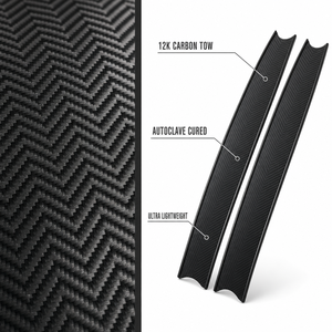 Lames de palmes de plongée en apnée en fibre de carbone 12K, directement de l'usine, lames longues pour la pêche sous-marine, OEM ODM personnalisé - Product Image 2