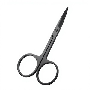 Stainless Steel <b>Nail</b> Clippers Right-<b>Handed</b> Scissors Curved Blade Sharp Tip Bevel Shape 12.5mm Wide Jaw Opening Durable Finger - Product Image 2