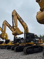 Excavatrice d'occasion haute puissance CAT 340, pelleuse Caterpillar de 40 tonnes, bien entretenue, conforme aux normes EPA, haute qualité