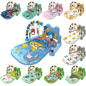 Alfombra de Juego Musical Sensorial AiJH para Bebés, Tapete de Gimnasio Suave, Piano de Juguete, Gimnasio de Actividades para Bebés - Product Image 1
