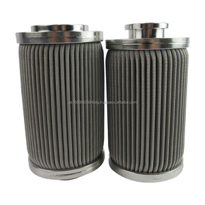 Nouvel élément filtrant en maille plissée en acier inoxydable 316/316L du fabricant, avec filtration de 10 microns et efficacité de 98,7 % - Product Image 3