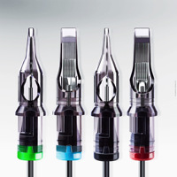 Aiguille de cartouche de tatouage jetable en acier inoxydable 316 OEM pour maquillage permanent, sourcils et art corporel – Vente en gros
