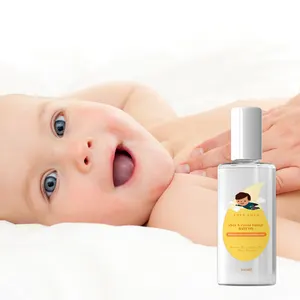 Gmpc óleo de banho orgânico para bebês, azeite de côco e óleo de massagem para clareamento da pele, para uso personalizado