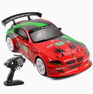 Voiture de course <span class=keywords><strong>RC</strong></span> 4x4 à l'échelle 1:10, modèle de voiture électrique télécommandée haute vitesse (40 à 70 km/h), avec chargeur expert et câble USB - Product Image 1