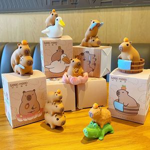 Creative Resin Capybara Figure Tabletop Decoration Polyresin Capybara Souvenir Sculpture Figure Animal Resin Craft and Gifts - Product Image 5