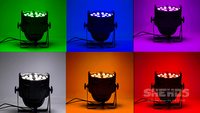 Shehds professionnel 18X18W Zoom Rgbwa Uv 6In1 Led Par lumière aluminium Par peut éclairer l'éclairage de scène Dmx512 polychrome