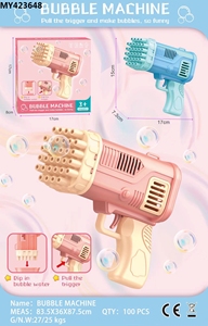 Venta al por mayor de juguetes de verano al aire libre-32 agujeros de burbuja ametralladora cohete <span class=keywords><strong>Boom</strong></span> Bazooka-Juguetes de plástico para niños - Product Image 2