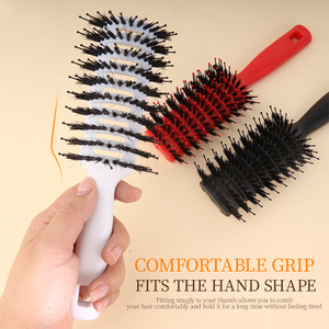 Cepillo de Plástico Profesional para Peinar, con Logotipo Personalizado de Fábrica, para Peinados <span class=keywords><strong>Pompadour</strong></span> y con la Cabeza Recogida, en Oferta - Product Image 4
