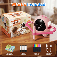 Jouets de dessin DW07-C, robot de dessin automatique, jouet éducatif intelligent pour la peinture, pour les enfants de 3 ans et plus