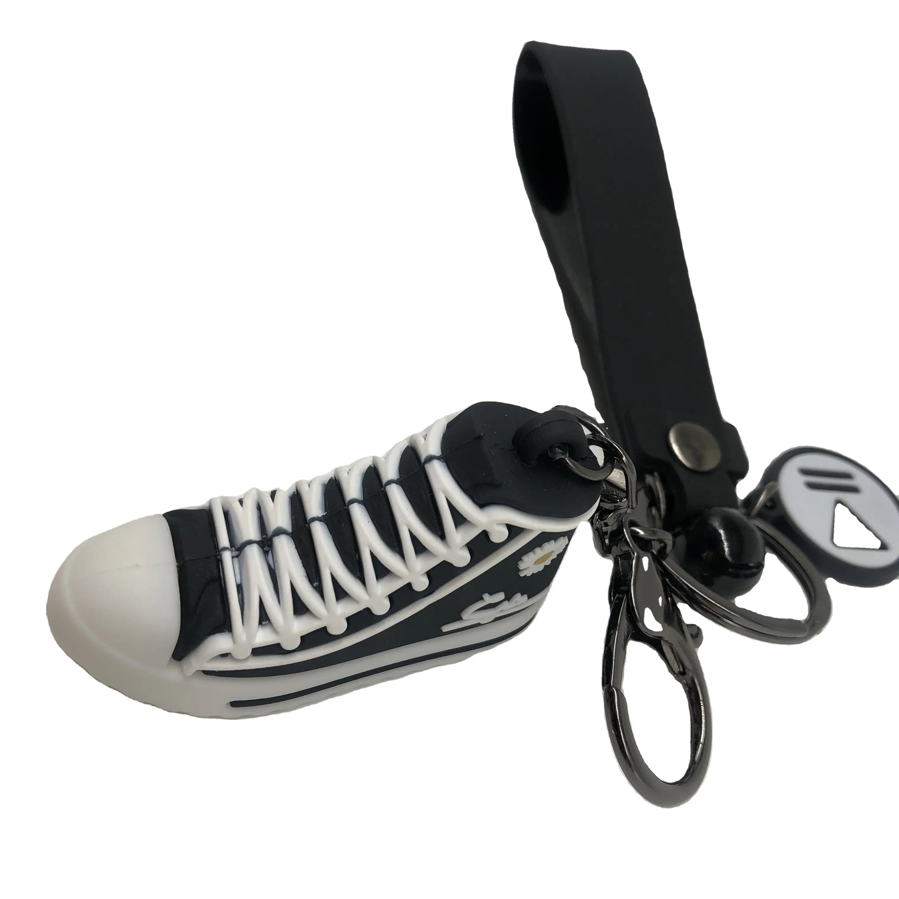 boy cool gifts 3D mini sneaker keychain wholesale shoes 2d sneaker keychains for shoes promotion