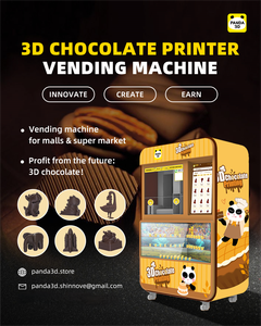 Máy in sô cô la 3D & Máy bán hàng tự động với hệ thống đa thanh toán cho bán lẻ & sự kiện - Product Image 4