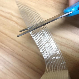 شريط ألياف زجاجية عالي القوة من GOC، شريط تغليف متين مع طبقة PET ولاصق حراري لتغليف المنصات - Product Image 5